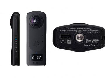 A camera that can shoot 360-degree spherical images in a single shot RICOH THETA Z1 51GB